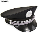 警官帽子 ポリスハット コスチューム用小物 ブラック フリーサイズ コスプレ